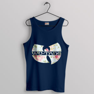 Wu-Tang Harmony Garden Roses Navy Tank Top