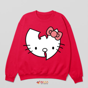 Wu-Tang Harmony Hello Kitty Clan Red Sweatshirt