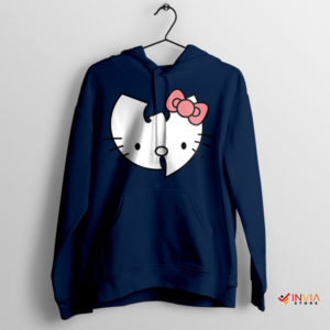 Wu-Tang Kitty Revolution Symbolic Navy Hoodie
