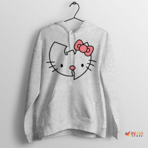 Wu-Tang Kitty Revolution Symbolic Sport Grey Hoodie