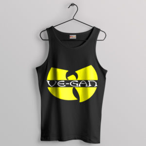 Wu-Tang Meme Vegan in Clan Black Tank Top