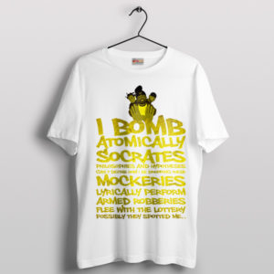 Wu-Tang Wisdom I Bomb Atomically White T-Shirt