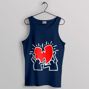 Wu-Tang Wonders x Haring's Artistry Navy Tank Top