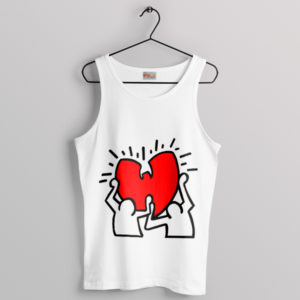 Wu-Tang Wonders x Haring's Artistry White Tank Top