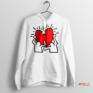 Wu-Tang's Clan Keith Haring's Street White Hoodie