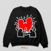 Wu-Tang's Rhythm Haring's Lines Sweatshirt
