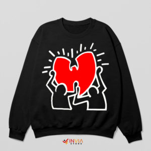 Wu-Tang's Rhythm Haring's Lines Sweatshirt
