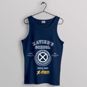 X-Men Origins Xavier's School Navy Tank Top