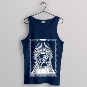 Yankees Symbol on Thrones Chair Navy Tank Top