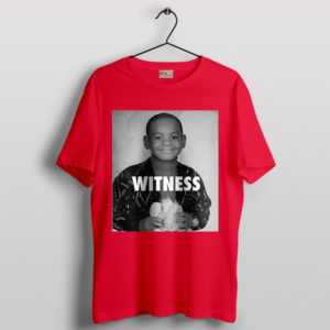 Young King LeBron's Childhood Witness Red T-Shirt
