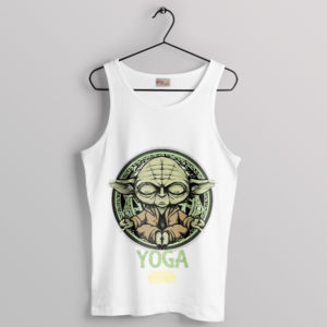 Zen Wisdom of Yoda Meme YOGA White Tank Top