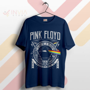 1972 A Pink Floyd Odyssey Tour Legend Navy T-Shirt