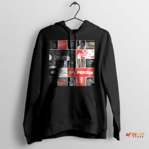 1D Through the Years All Albums Black Hoodie