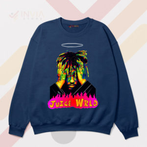 999 Forever Juice Wrld Legends Never Die Navy Sweatshirt