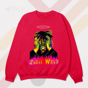 999 Forever Juice Wrld Legends Never Die Red Sweatshirt