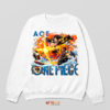 Ace's Blaze Fire Attack One Piece Sweatshirt