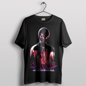 Adventure Miles Morales In Spider-Verse Black T-Shirt