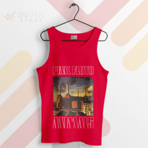 Animals in the Machine Floyd Album Red Tank Top
