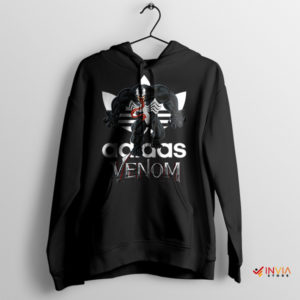Antihero Venom Adidas Three Stripes Black Hoodie