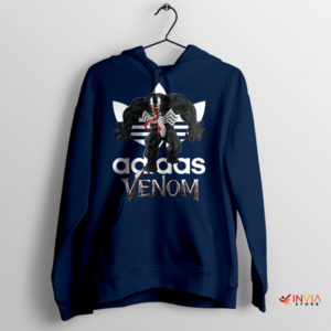 Antihero Venom Adidas Three Stripes Navy Hoodie