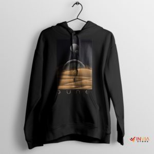 Arrakis Exploration Dune Planet Inspired Black Hoodie