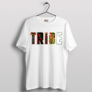 Art Inspired by A Tribe Called Quest's White T-Shirt