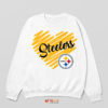 Artistic Love for the Pittsburgh Steelers Sweatshirt