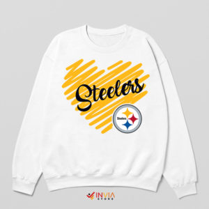 Artistic Love for the Pittsburgh Steelers Sweatshirt