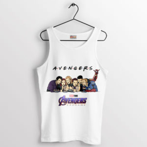 Avengers Characters Enter the Friends Tank Top