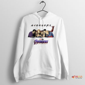 Avengers Unite in Central Perk Friends Hoodie