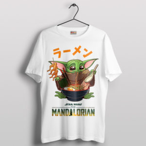 Baby Yoda Noodles Cute Ramen Lover T-Shirt