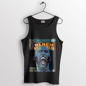Basketball Hero Kobe Mamba Comics Black Tank Top
