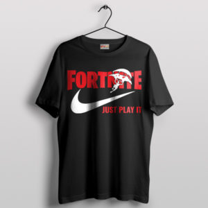Battle Royale Boost Just Play It Black T-Shirt