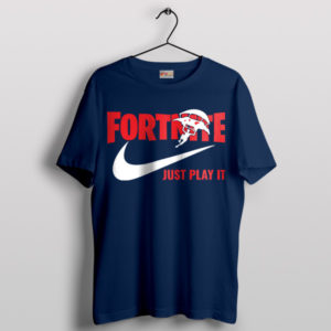 Battle Royale Boost Just Play It Navy T-Shirt