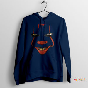 Become the Nightmare Pennywise Face Navy Hoodie
