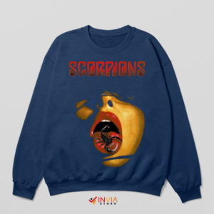Believe in Art Scorpions Fans Navy Sweatshirt