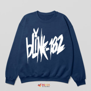 Blink-182 Genesis Fan Art Phenomenon Navy Sweatshirt