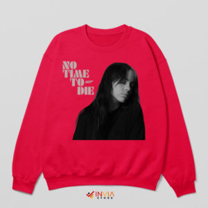 Bond's Melody Billie Eilish Song Red Sweatshirt