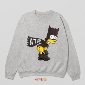 Booty Adventures Butt Boy Bart Sport Grey Sweatshirt