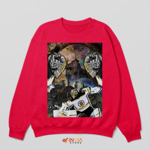 Boston's Goalie Greatness Rask Red Sweatshirt