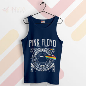 Breathe '72 Dark Side of the Moon Tour Navy Tank Top