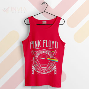 Breathe '72 Dark Side of the Moon Tour Red Tank Top