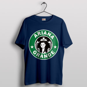 Brewing Grande Energy Ariana Coffee Navy T-Shirt