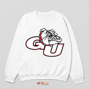 Bulldog Ballers Gonzaga Basketball White Sweatshirt