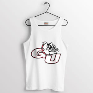 Bulldog Nation Gonzaga Basketball White Tank Top