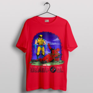 Butt-kicking Mutants Wolverine Red T-Shirt