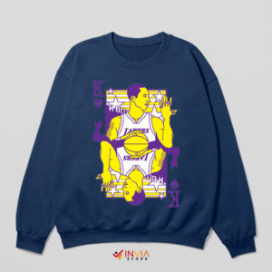 Celebrate Greatness Kobe Card King Navy Sweatshirt