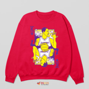 Celebrate Greatness Kobe Card King Red Sweatshirt