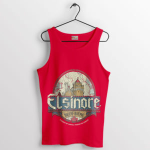 Celebrate with Elsinore Beer's 1983 Red Tank Top
