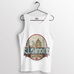 Celebrate with Elsinore Beer's 1983 White Tank Top